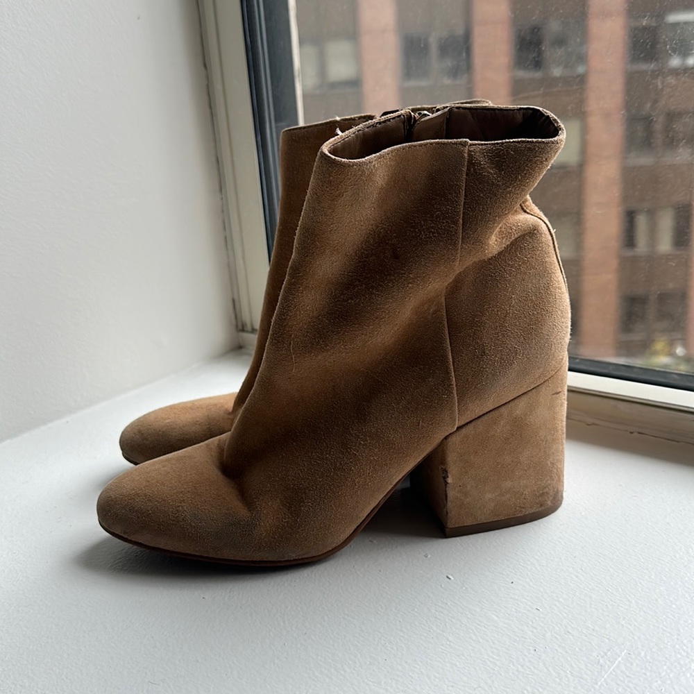 Sam Edelman Tan Booties